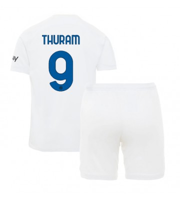 Inter Milan Marcus Thuram #9 Udebanesæt Børn 2023-24 Kort ærmer (+ korte bukser)